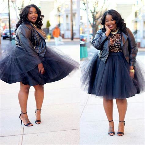 plus size tutu black